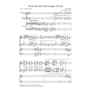 Deck The Halls With Boughs Of Holly (arr. Adrian Lucas)